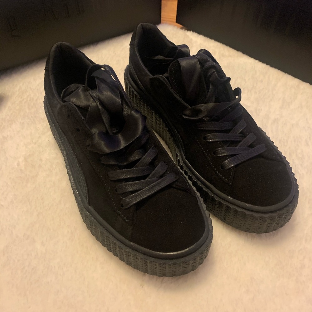 Puma X Fenty By Rihanna 🔥 Creeper Black Sz 37.5